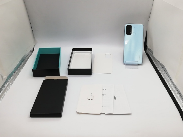 中古】Oppo OCN 【SIMフリー】 OPPO Reno5 A アイスブルー 6GB 128GB