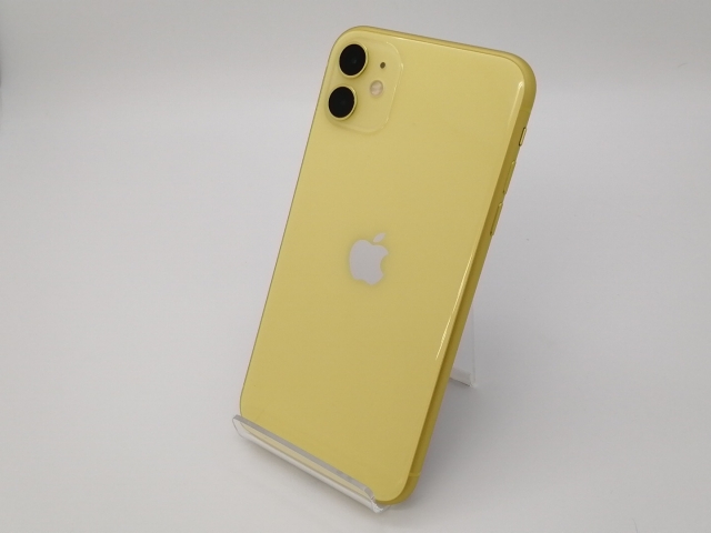 中古】Apple 国内版 【SIMフリー】 iPhone 11 64GB イエロー MWLW2J/A