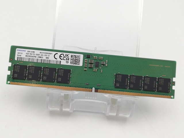 【中古】DDR5 16GB 2枚組（合計32GB） DDR5-5600(PC5-44800)【デスクトップPC用】【ECセンター】保証期間１週間