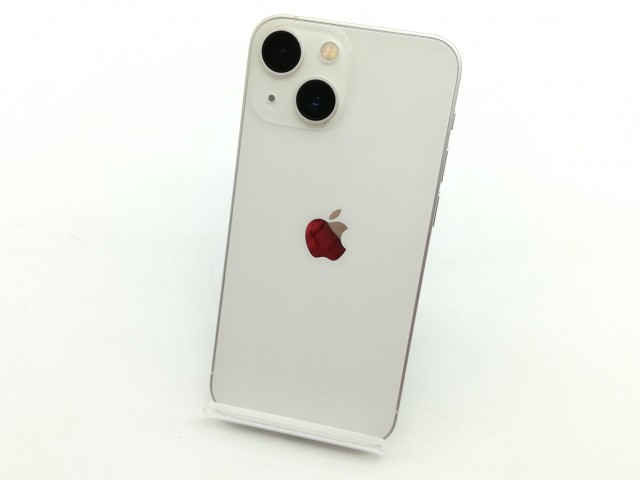 【中古】Apple iPhone 13 mini 128GB スターライト （国内版SIMロックフリー） MLJE3J/A【広島】保証期間１ヶ月【ランクC】の通販は
