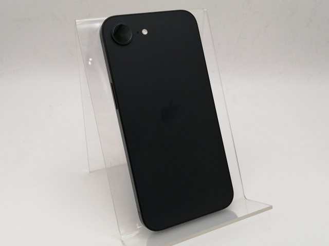 【中古】Apple ymobile 【SIMフリー】 iPhone 16e 128GB ブラック MD1Q4J/A【なんば】保証期間１ヶ月【ランクA】