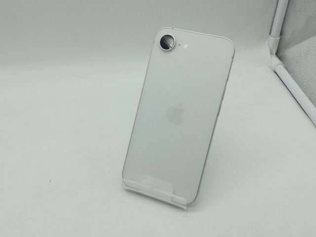 【未使用】Apple ymobile 【SIMフリー】 iPhone 16e 128GB ホワイト MD1R4J/A【福岡筑紫】保証期間３ヶ月_1