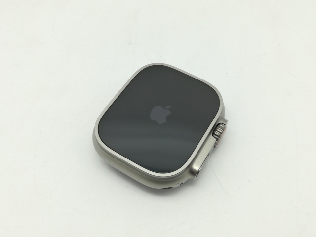 【中古】Apple Apple Watch Ultra3 49mm Cellular ナチュラルチタニウムケース (バンド無し)【広島】保証期間１ヶ月【ランクA】