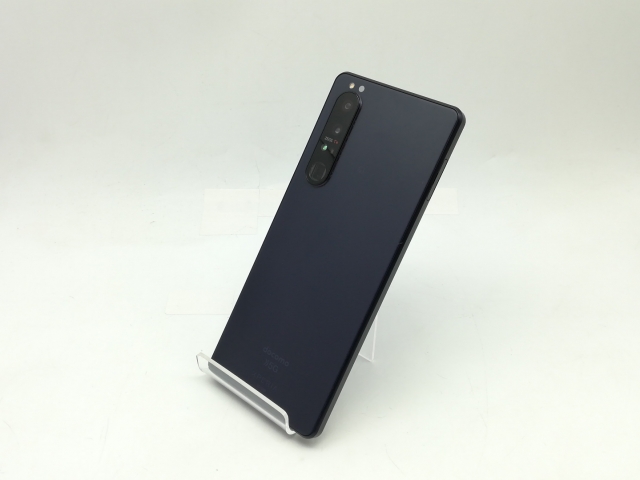 【中古】SONY docomo 【SIMロック解除済み】 Xperia 1 III フロストブラック 12GB 256GB SO-51B【広島】保証期間１ヶ月【ランクC】