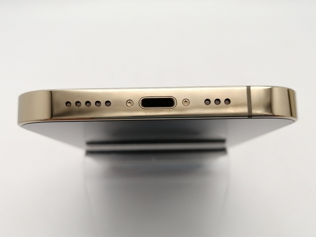 【中古】Apple au 【SIMフリー】 iPhone 13 Pro 256GB ゴールド MLUQ3J/A【広島本通】保証期間１ヶ月【ランクC】