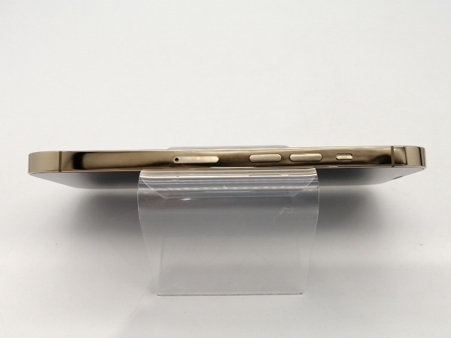 【中古】Apple au 【SIMフリー】 iPhone 13 Pro 256GB ゴールド MLUQ3J/A【広島本通】保証期間１ヶ月【ランクC】