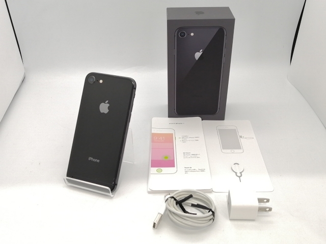 中古】Apple SoftBank 【SIMロック解除済み】 iPhone 8 64GB スペース