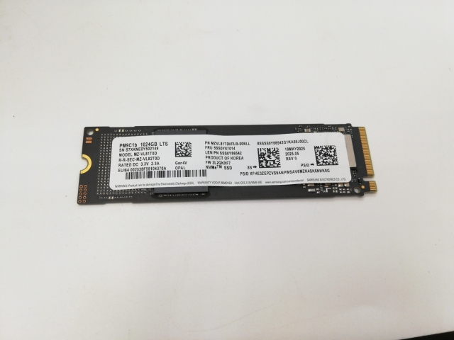 【中古】各社 1TB SSD (M.2 2280/PCIe3.0 NVMe)【アリオ倉敷】保証期間１週間_1
