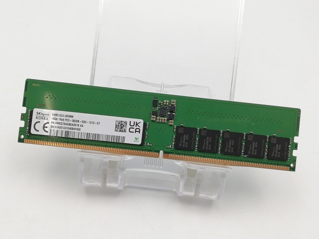 【中古】DDR5 16GB 2枚組（合計32GB） DDR5-5600(PC5-44800)【デスクトップPC用】【ECセンター】保証期間１週間