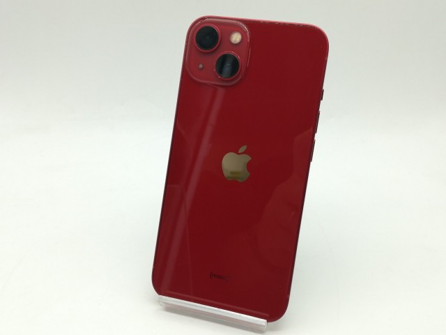 【中古】Apple au 【SIMフリー】 iPhone 13 128GB (PRODUCT)RED MLNF3J/A【神戸】保証期間１ヶ月【ランクC】