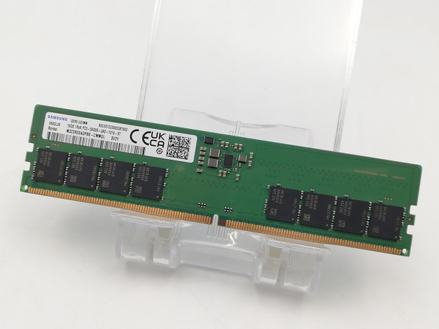 【中古】DDR5 16GB 2枚組（合計32GB） DDR5-5600(PC5-44800)【デスクトップPC用】【ECセンター】保証期間１週間
