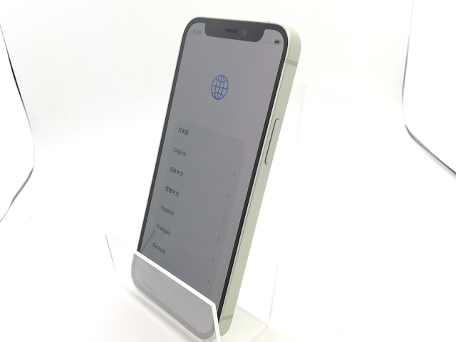 【中古】Apple SoftBank 【SIMロック解除済み】 iPhone 12 mini 128GB グリーン MGDQ3J/A【熊本】保証期間１ヶ月【ランクB】_1