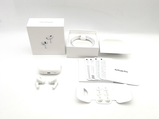 【中古】Apple AirPods Pro 第2世代（2022/Lightning） MQD83J/A【熊本】保証期間１ヶ月_8