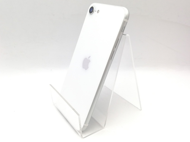 【中古】Apple 国内版 【SIMフリー】 iPhone SE（第2世代） 128GB ホワイト MXD12J/A【熊本】保証期間１ヶ月【ランクB】