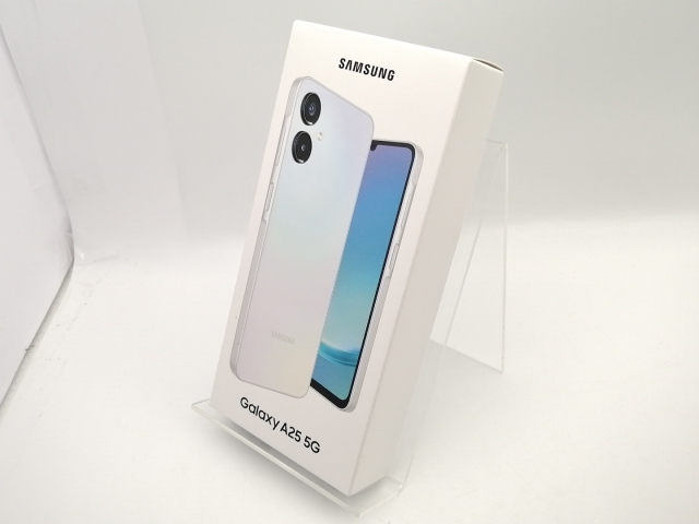 中古)SAMSUNG Galaxy A25 5G 64GB ブラック SCG33 au SIMフリー