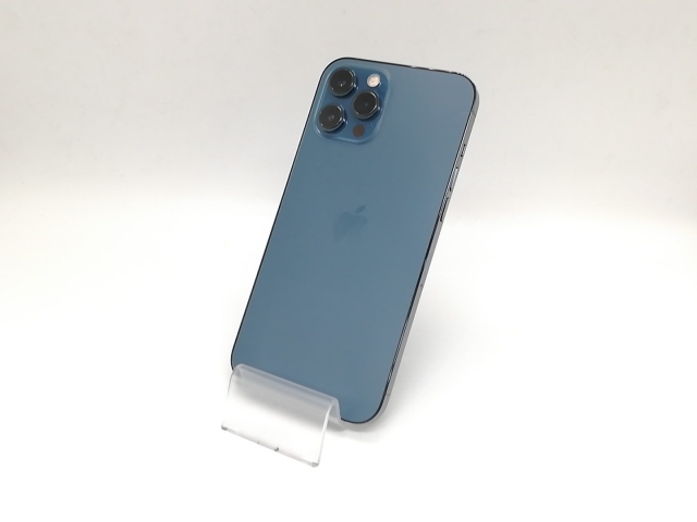 【中古】Apple au 【SIMロック解除済み】 iPhone 12 Pro Max 128GB パシフィックブルー MGCX3J/A【福岡天神】保証期間１ヶ月【ランクC】 41,587円