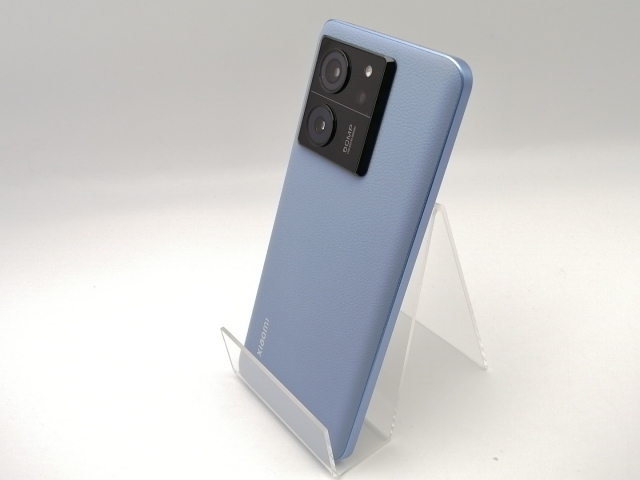 【中古】Xiaomi UQmobile 【SIMフリー】 Xiaomi 13T 8GB 256GB アルパインブルー XIG04【熊本】保証期間１ヶ月【ランクA】