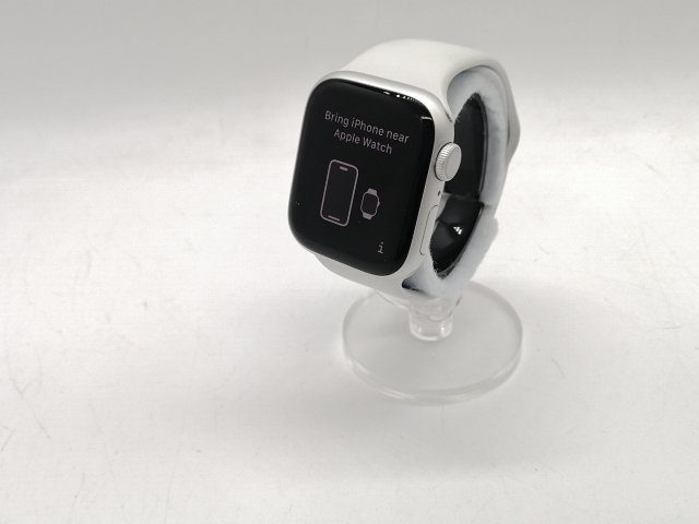 【中古】Apple Apple Watch Series8 41mm GPS シルバーアルミニウムケース/ホワイトスポーツバンド MP6K3J/A【熊本】保証期間１ヶ月【ランクB】