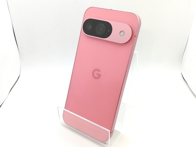 【中古】Google au 【SIMフリー】 Pixel 9 ピオニー 12GB 128GB G1B60【熊本】保証期間１ヶ月【ランクC】