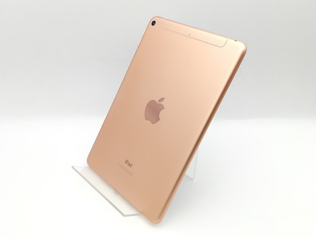 【中古】Apple au 【SIMロック解除済み】 iPad mini（第5世代/2019） 64GB ゴールド MUX72J/A【熊本】保証期間１ヶ月【ランクC】