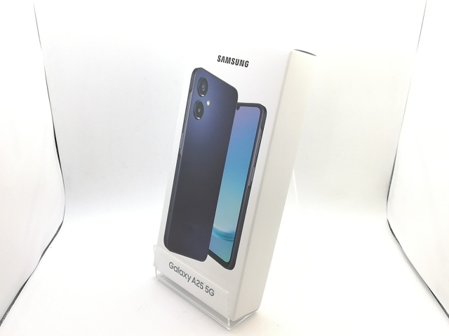 未使用】SAMSUNG au 【SIMフリー】 Galaxy A25 5G ブラック 4GB 64GB 