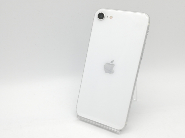 中古)Apple iPhone SE 第2世代 64GB ホワイト MX9T2J/A SIMフリー(344