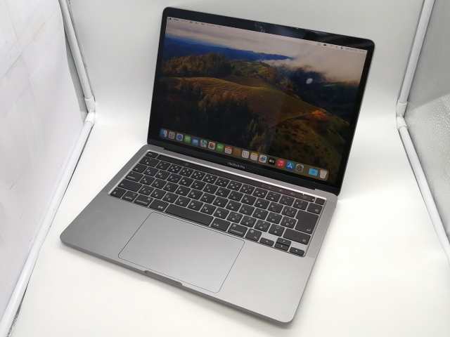 【中古】Apple MacBook Pro 13インチ M2(CPU:8C/GPU:10C) 8GB/256GB スペースグレイ MNEH3J/A (M2・2022)【熊本】保証期間１ヶ月【ラン