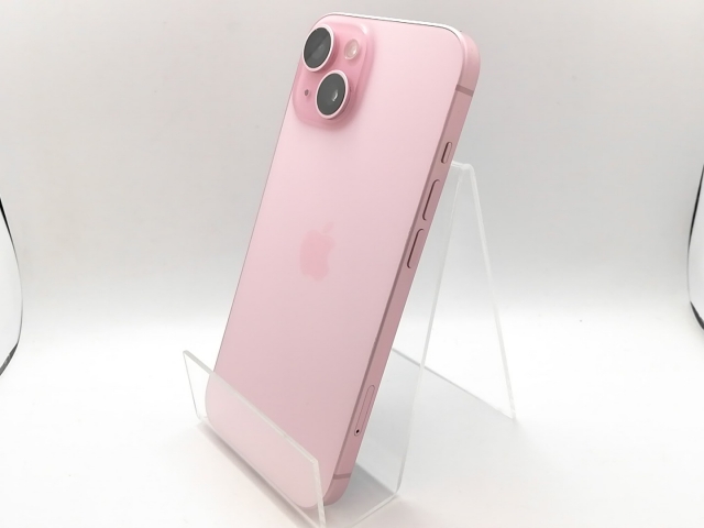 【中古】Apple 国内版 【SIMフリー】 iPhone 15 256GB ピンク MTMP3J/A【熊本】保証期間１ヶ月【ランクA】