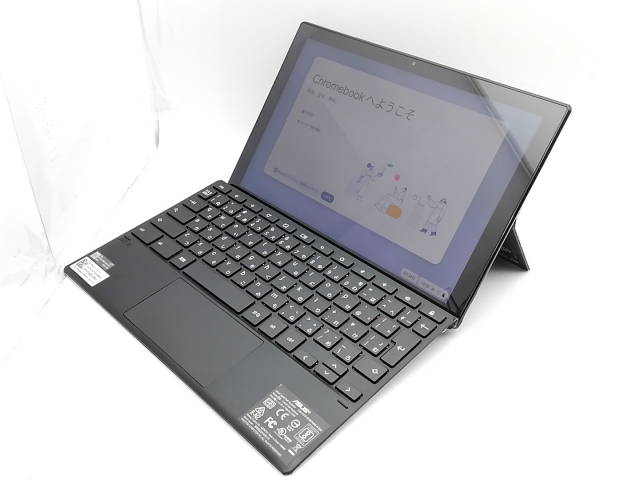【中古】ASUS Chromebook Detachable CM3 CM3000DVA-HT0019 ミネラルグレー【MT MT8183 4G 128G(Flash) WiFi 10LCD(1920x1200)】【熊本】保証期間１ヶ月【ランクB】