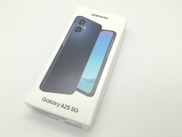 【未使用】SAMSUNG docomo 【SIMフリー】 Galaxy A25 5G ブラック 4GB 64GB SC-53F【熊本】保証期間３ヶ月