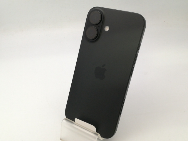 【未使用】Apple docomo 【SIMフリー】 iPhone 16 128GB ブラック MYDQ3J/A【小倉駅前】保証期間３ヶ月_1