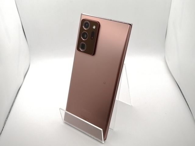 【中古】SAMSUNG au 【SIMロック解除済み】 Galaxy Note20 Ultra 5G ミスティック ブロンズ 12GB 256GB SCG06【熊本】保証期間１ヶ月【ランクA】