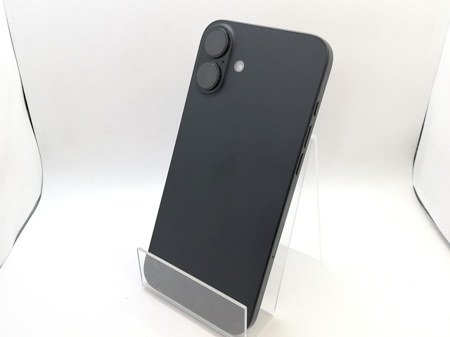 【中古】Apple 国内版 【SIMフリー】 iPhone 16 Plus 256GB ブラック MXVG3J/A【福岡筑紫】保証期間１ヶ月【ランクA】