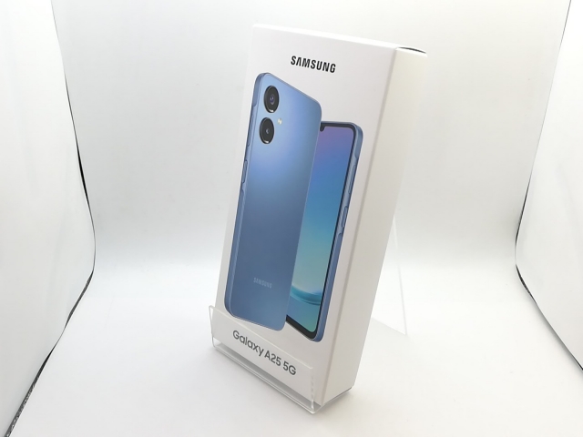 【未使用】SAMSUNG docomo 【SIMフリー】 Galaxy A25 5G ブルー 4GB 64GB SC-53F【熊本】保証期間３ヶ月