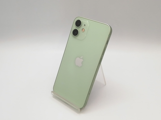 中古】Apple 国内版 【SIMフリー】 iPhone 12 mini 128GB グリーン