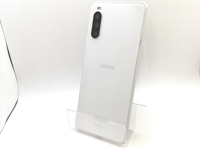 【中古】SONY docomo 【SIMロック解除済み】 Xperia 10 II ホワイト 4GB 64GB SO-41A【熊本】保証期間１ヶ月【ランクC】 8,564円
