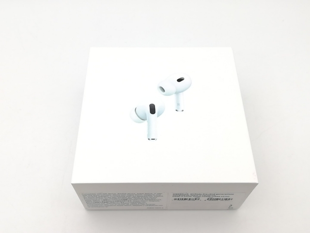 【未使用】Apple AirPods Pro 第2世代（2022/Lightning） MQD83J/A【熊本】保証期間１ヶ月_3