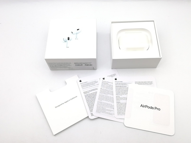 【未使用】Apple AirPods Pro 第2世代（2022/Lightning） MQD83J/A【熊本】保証期間１ヶ月_4