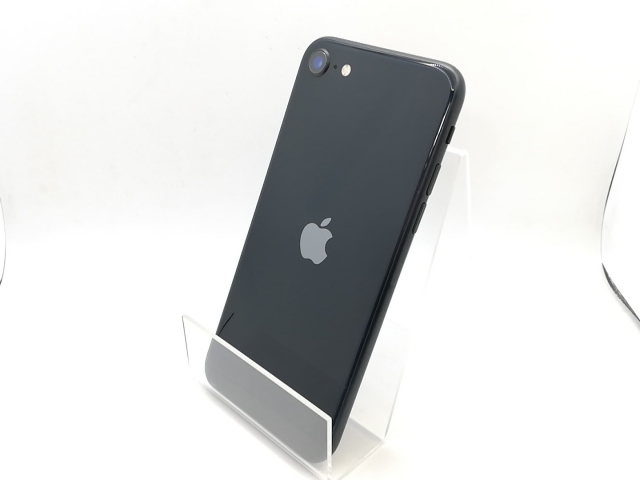 【中古】Apple docomo 【SIMフリー】 iPhone SE（第3世代） 64GB ミッドナイト MMYC3J/A【熊本】保証期間１ヶ月【ランクC】
