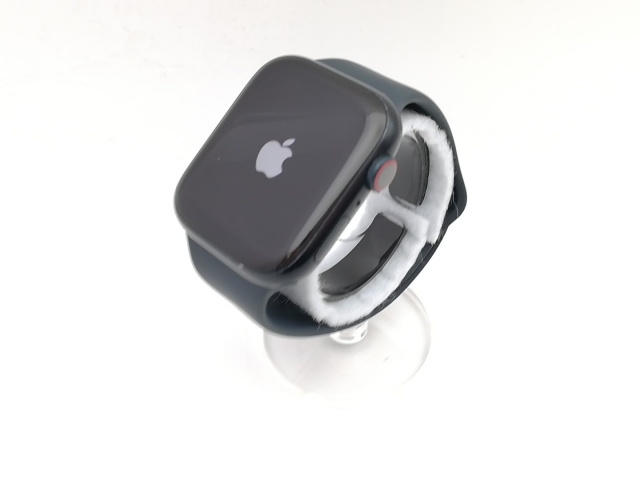 【中古】Apple Apple Watch Series9 45mm Cellular ミッドナイトアルミニウムケース/ミッドナイトスポーツバンド(S/M) MRMC3J/A【熊本】保証期間１ヶ月【ランクB】_1