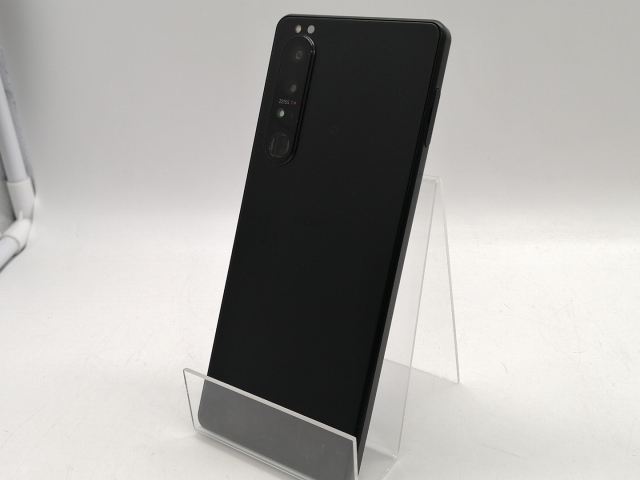 【中古】SONY au 【SIMロック解除済み】 Xperia 1 III フロストブラック 12GB 256GB SOG03【熊本】保証期間１ヶ月【ランクB】の通販は