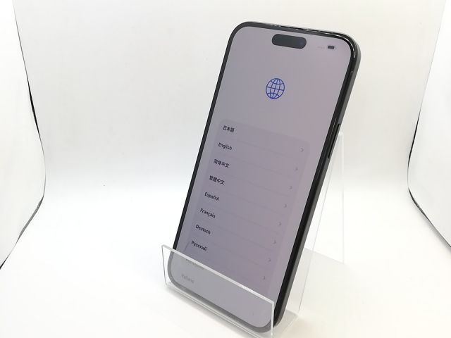 中古】Apple 国内版 【SIMフリー】 iPhone 15 Plus 128GB ブラック 