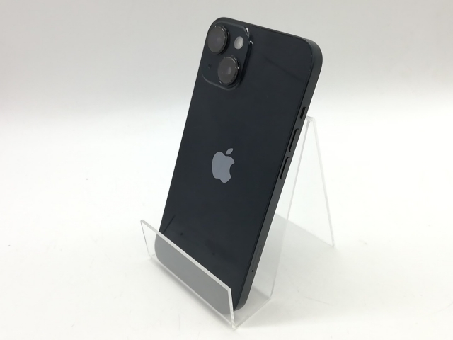 【中古】Apple docomo 【SIMフリー】 iPhone 14 128GB ミッドナイト MPUD3J/A【熊本】保証期間１ヶ月【ランクB】