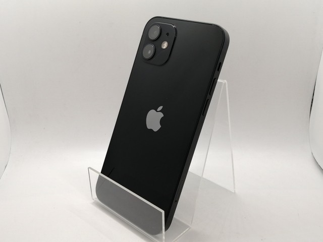 【中古】Apple docomo 【SIMロック解除済み】 iPhone 12 64GB ブラック MGHN3J/A【熊本】保証期間１ヶ月【ランクB】の通販は