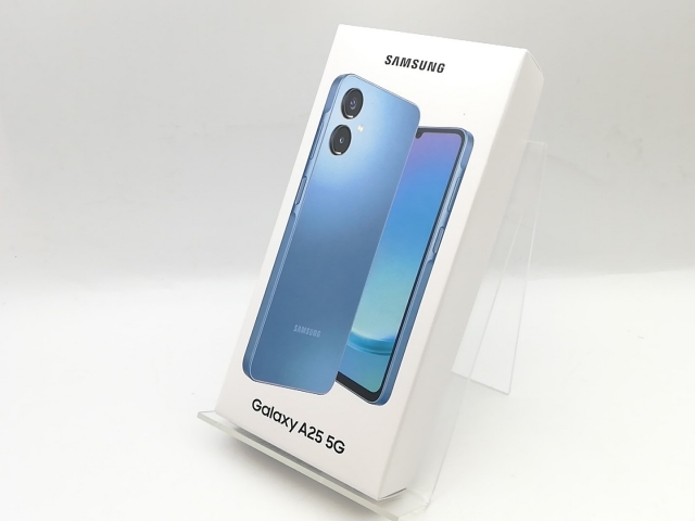 【未使用】SAMSUNG docomo 【SIMフリー】 Galaxy A25 5G ブルー 4GB 64GB SC-53F【熊本】保証期間３ヶ月