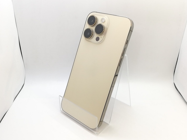 【中古】Apple 国内版 【SIMフリー】 iPhone 14 Pro Max 512GB ゴールド MQ9H3J/A【熊本】保証期間１ヶ月【ランクC】