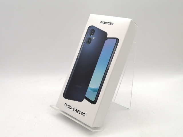 【未使用】SAMSUNG ymobile 【SIMフリー】 Galaxy A25 5G ブラック 4GB 64GB SCSBC2【熊本】保証期間３ヶ月
