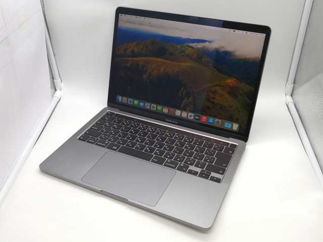 【中古】Apple MacBook Pro 13インチ M1(CPU:8C/GPU:8C) 8GB/512GB スペースグレイ MYD92J/A (M1・2020)【熊本】保証期間１ヶ月【ランクA