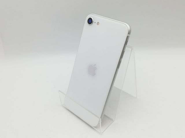 【中古】Apple au 【SIMロック解除済み】 iPhone SE（第2世代） 64GB ホワイト MHGQ3J/A（後期型番）【熊本】保証期間１ヶ月【ランクB】