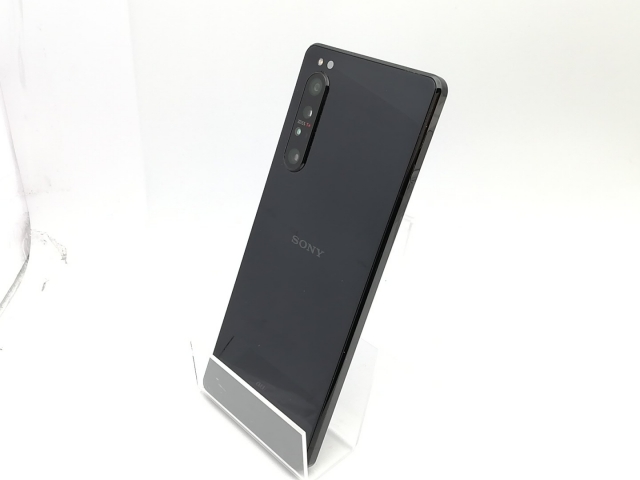 Xperia1 V SOG10 ブラック【au版 SIMフリー】 SONY 当社3ヶ月間